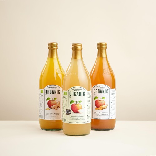 Eat Wholesome Organic Turmeric & Cinnamon Raw Apple Cider Vinegar thumbnail 3