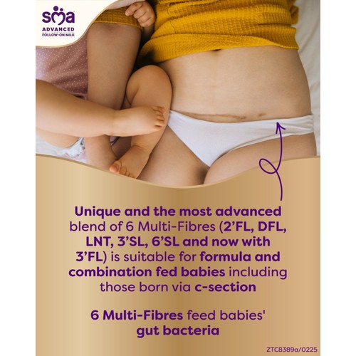SMA Advanced Follow-on Baby Milk Powder Formula 6-12 months 800g thumbnail 7