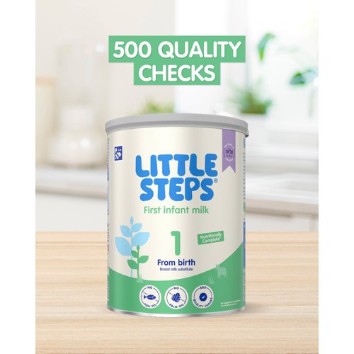 LITTLE STEPS First Infant Baby Milk Powder Formula from birth 800 g thumbnail 4