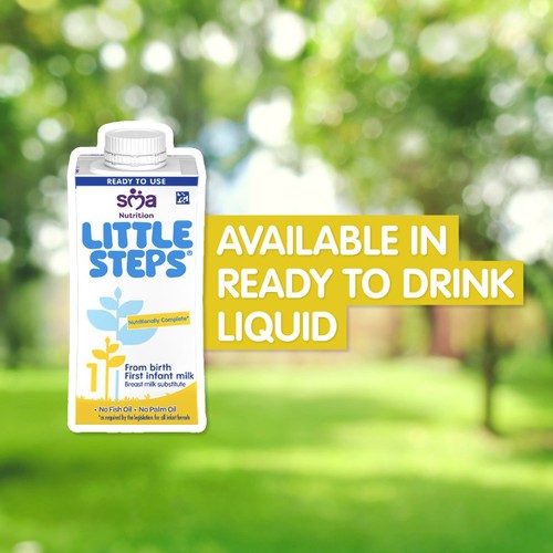 LITTLE STEPS First Infant Baby Milk Powder Formula from birth 800 g thumbnail 9
