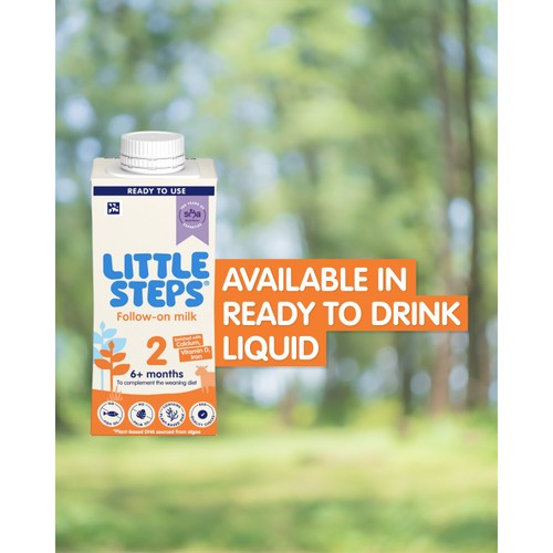 LITTLE STEPS Follow-on Baby Milk Powder Formula 6 mth+ 800 g thumbnail 4