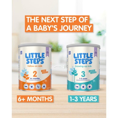 LITTLE STEPS Follow-on Baby Milk Powder Formula 6 mth+ 800 g thumbnail 7