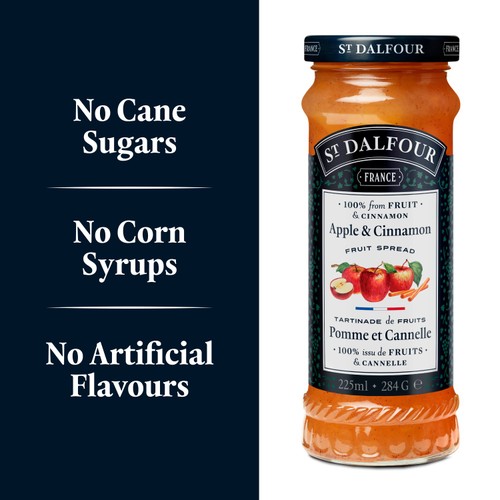 St Dalfour Apple & Cinnamon Fruit Spread thumbnail 5