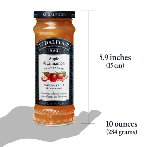 St Dalfour Apple & Cinnamon Fruit Spread thumbnail 7