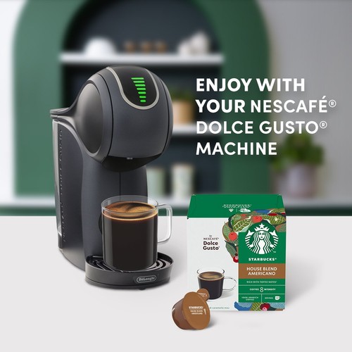 Starbucks Medium House Blend Coffee Pods Dolce Gusto  thumbnail 3