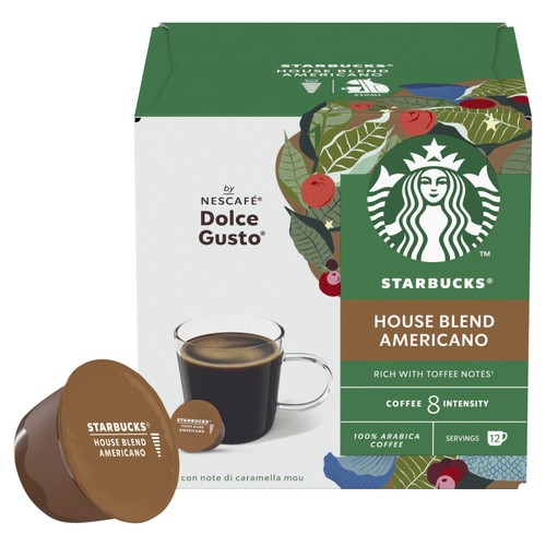 Starbucks Medium House Blend Coffee Pods Dolce Gusto  thumbnail 6