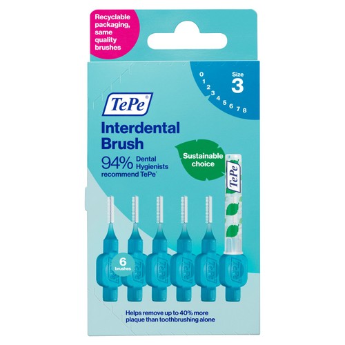 TePe Blue Interdental Brush 0.6mm