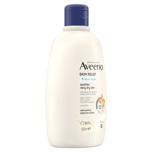 Aveeno Skin Relief Moisturising Body Wash for Very Dry Skin thumbnail 6