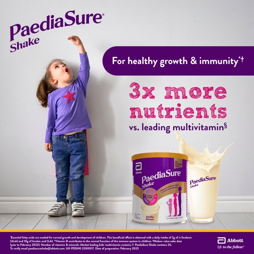 PaediaSure Shake Vanilla Nutritional Supplement Drink, 1-10 Yrs Multipack thumbnail 5