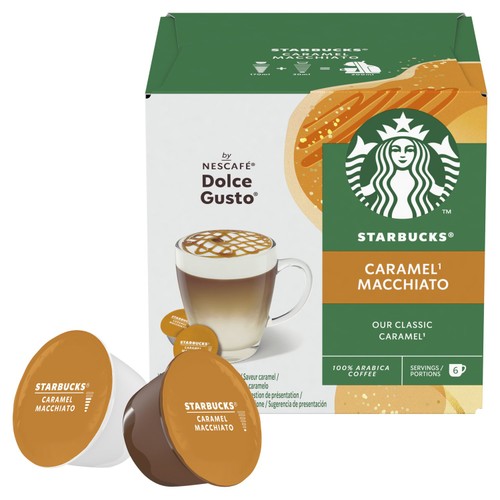 STARBUCKS Caramel Macchiato Coffee Pods by NESCAFE Dolce Gusto thumbnail 6