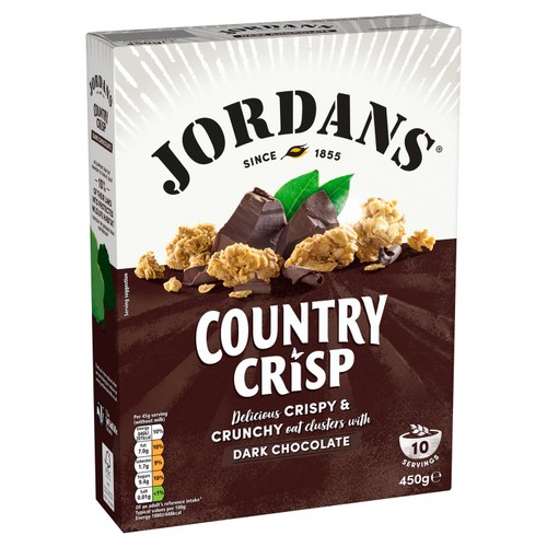 Jordans Country Crisp Dark Chocolate Breakfast Cereal thumbnail 3