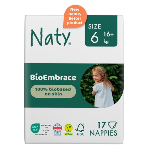 Naty BioEmbrace Nappies Size 6 (16kg+) thumbnail 2