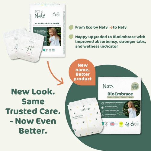 Naty BioEmbrace Nappies Size 6 (16kg+) thumbnail 10