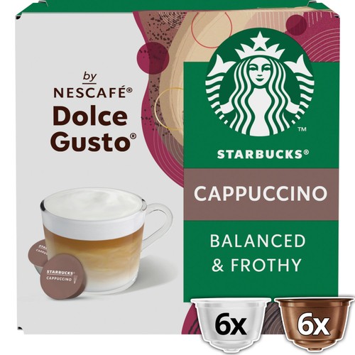 STARBUCKS Cappuccino Coffee Pods by NESCAFE Dolce Gusto thumbnail 2