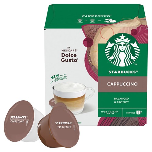 STARBUCKS Cappuccino Coffee Pods by NESCAFE Dolce Gusto thumbnail 6