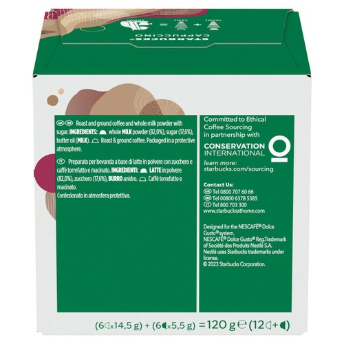 STARBUCKS Cappuccino Coffee Pods by NESCAFE Dolce Gusto thumbnail 10