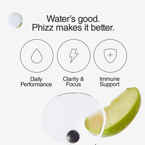 Phizz Apple+Blackcurrant 3in1 Hydration, Electrolyte & Vitamin Effervescent thumbnail 6