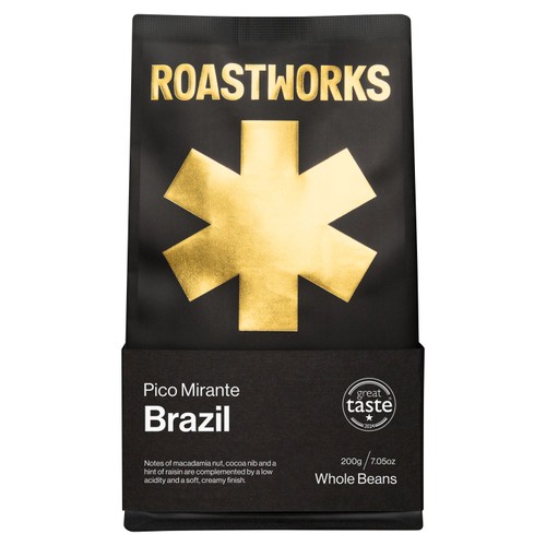 Roastworks Brazil Whole Bean Coffee