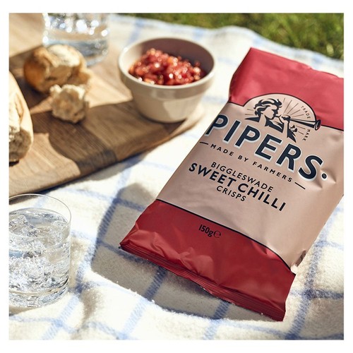 Pipers Biggleswade Sweet Chilli Sharing Bag Crisps thumbnail 2
