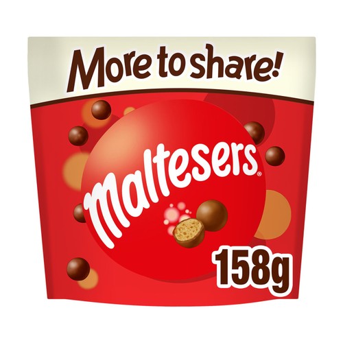 Maltesers Milk Chocolate & Honeycomb Sharing Pouch Bag Fairtrade