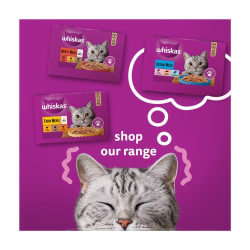 Whiskas Farm Menu Adult Wet Cat Food in Jelly Tins thumbnail 5