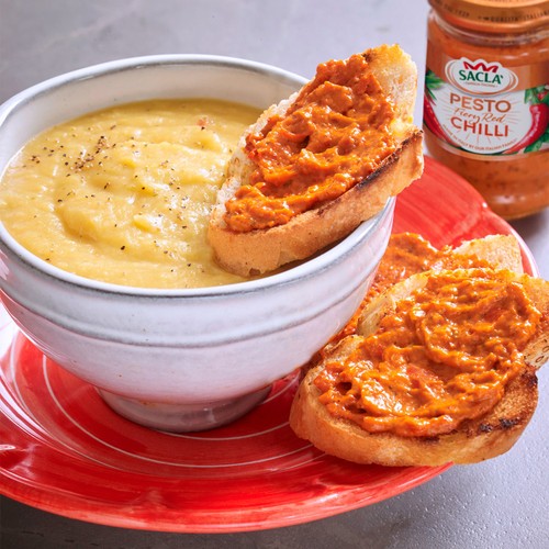 Sacla' Fiery Chilli Pesto thumbnail 3