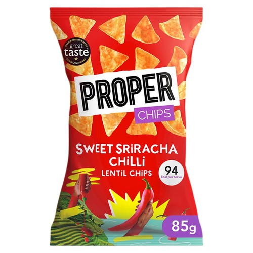 Properchips Sweet Sriracha Lentil Chips