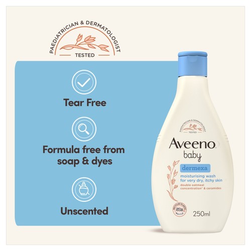 Aveeno Baby Dermexa Moisturising Wash thumbnail 7