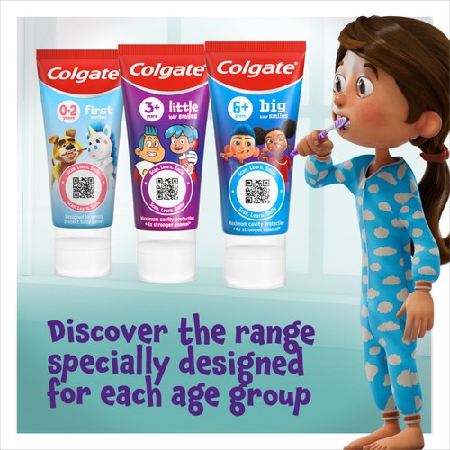 Colgate Kids Delicate Mint Toothpaste 3+ Years thumbnail 8