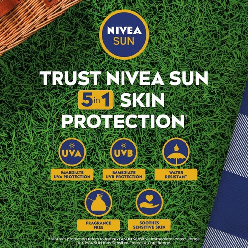 NIVEA SUN Kids Sensitive Protect SPF 50+ Sun Lotion thumbnail 2