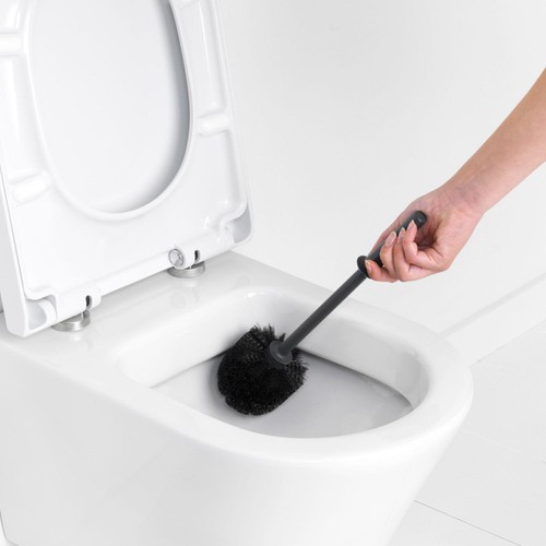 Brabantia ReNew Toilet Brush & Holder, Matte Black thumbnail 7