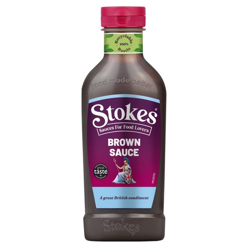 Stokes Real Brown Sauce Squeezy