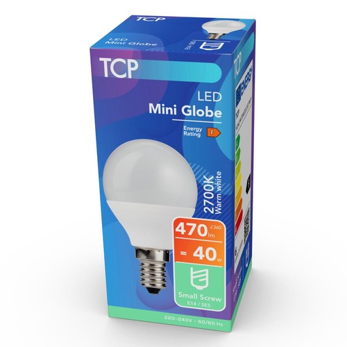 TCP Mini Globe Small Screw 40W Light Bulb thumbnail 2