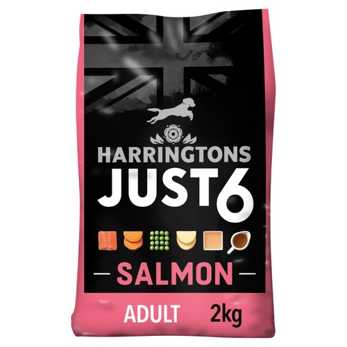 Harringtons Just 6 Salmon & Sweet Potato Dry Dog Food