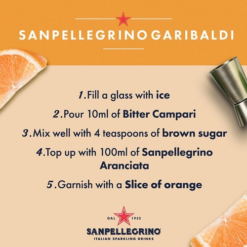 San Pellegrino Classic Taste Orange Glass thumbnail 3