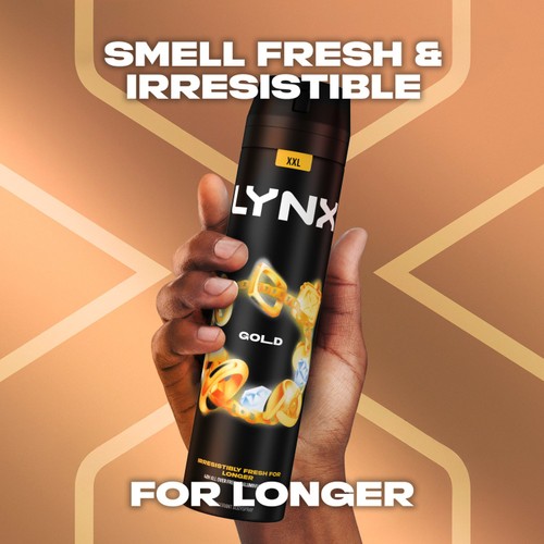 Lynx Gold Deodorant Bodyspray thumbnail 2