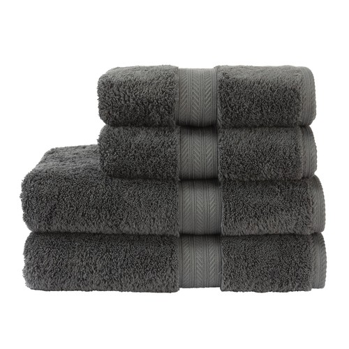 Christy Renaissance 100% Egyptian Bath Towel, Ash Grey thumbnail 2