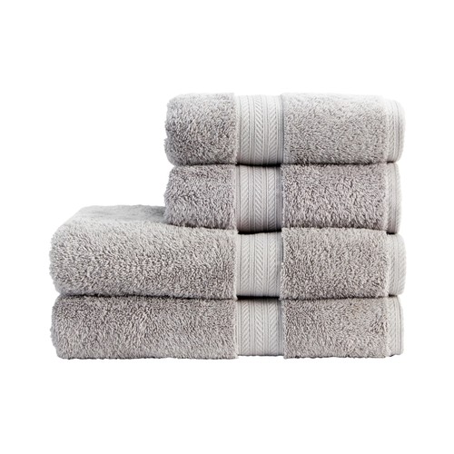 Christy Renaissance 100% Egyptian Cotton Bath Towel, Dove Grey thumbnail 2