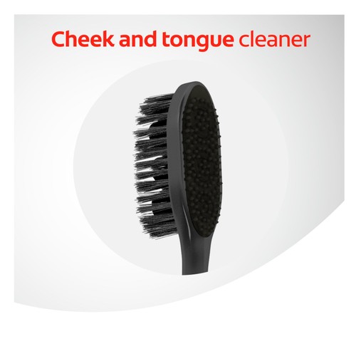 Colgate 360 Deep Clean Charcoal Medium Manual Toothbrush  thumbnail 5