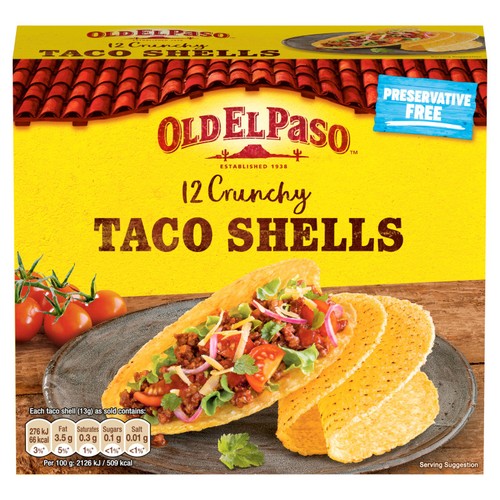 Old El Paso Crunchy Taco Shells thumbnail 2