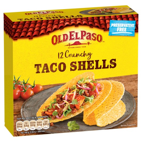 Old El Paso Crunchy Taco Shells thumbnail 3
