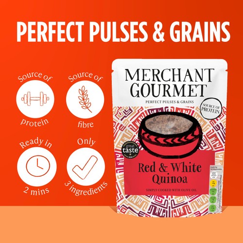 Merchant Gourmet Red & White Quinoa  thumbnail 4