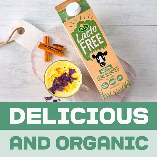Arla LactoFREE Organic Semi Skimmed Milk Drink  thumbnail 5