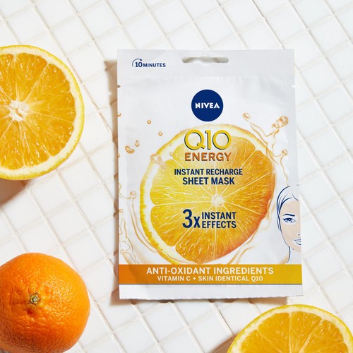 NIVEA Q10 Energy Anti-Wrinkle Face Sheet Mask thumbnail 5