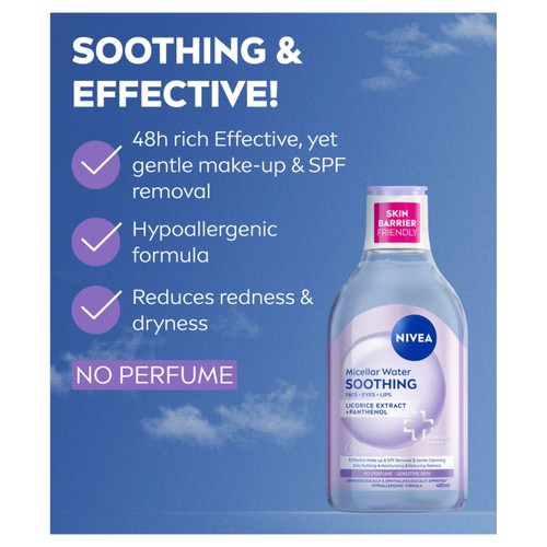 NIVEA MicellAIR Micellar Water for Sensitive Skin thumbnail 2