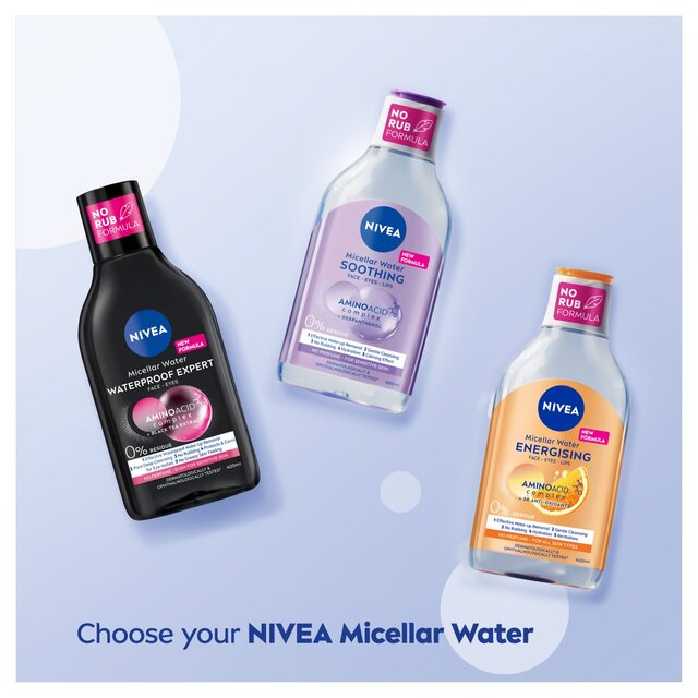 NIVEA MicellAIR Micellar Water for Sensitive Skin thumbnail 7