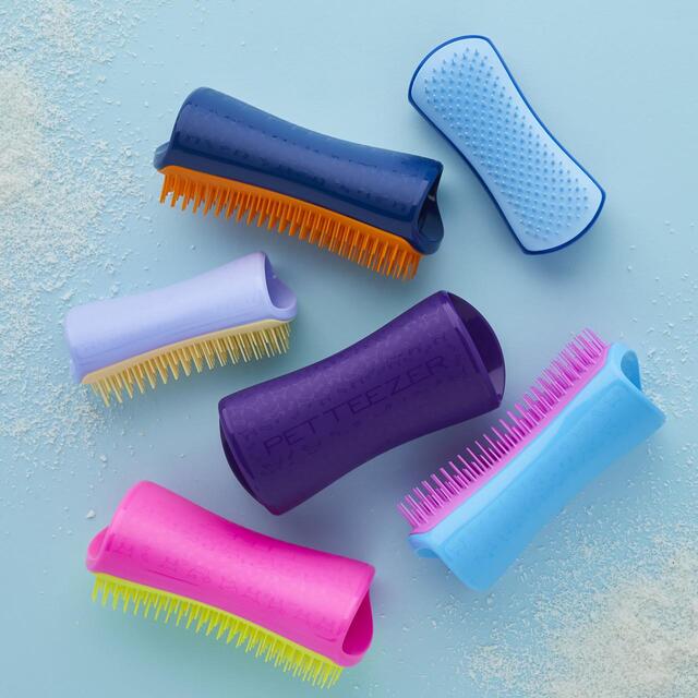 Pet Teezer Detangling Dog Grooming Brush Small - Lilac / Yellow thumbnail 8