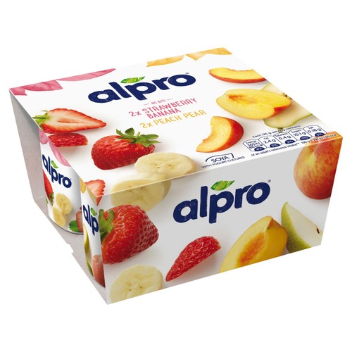 Alpro Mixed Fruit Dairy Free Soya Yoghurt Alternative thumbnail 2