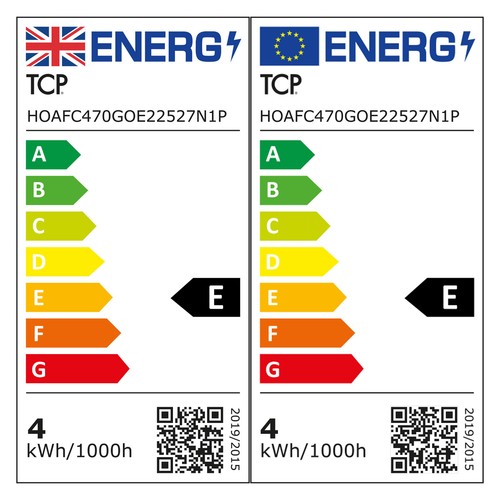TCP Candle LED Coated Screw 40W Light Bulb thumbnail 5