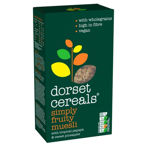 Dorset Cereals Simply Fruity Muesli Breakfast Cereal thumbnail 3